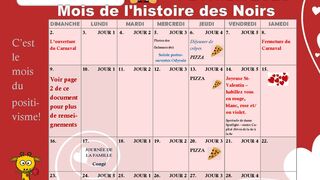 Image des dates importantes à retenir en février