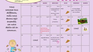 Image des dates importantes à retenir en avril